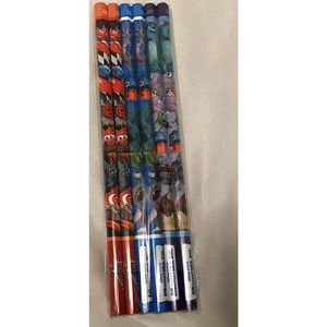 Tokyo Disneyland limited souvenir 6 pencils 2B Disney Resort Monsters Inc Cars